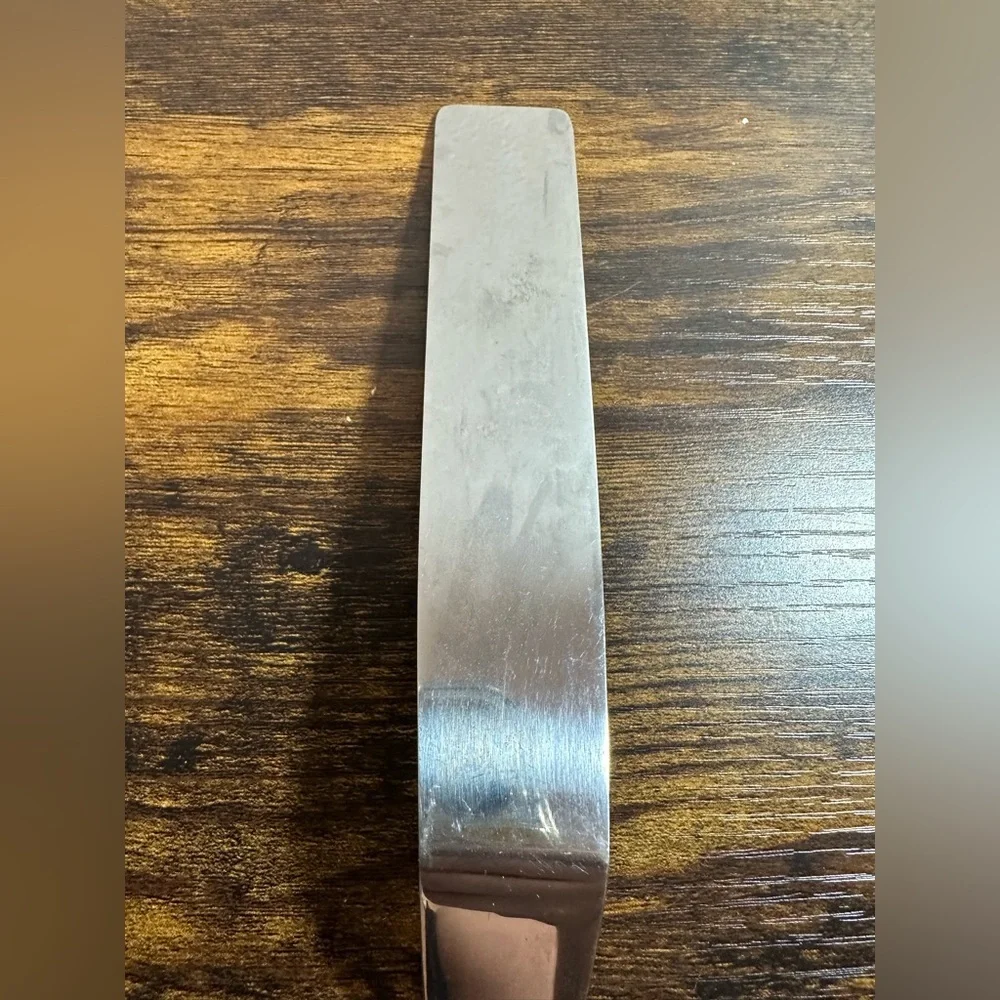 EKCO VTG Retro Stainless Frosting Spatula Cake Icing Knife Spreader‎ Floral